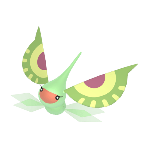 Maskeregen Schillernd