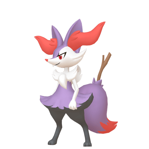 Braixen Lesklý